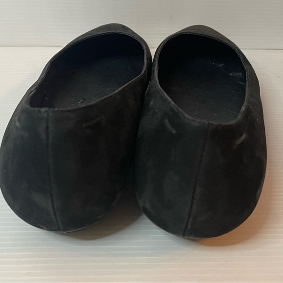 Eileen Fisher Jil Tumbled Nubuck Flat Black Size 7.5 - Picture 4 of 6